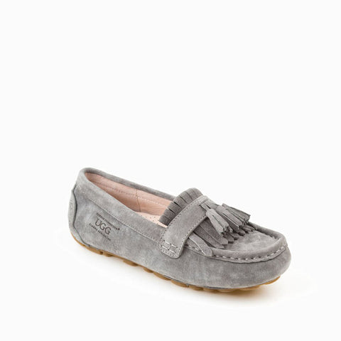 Ugg Rylee Tassel Moccasin (Water Resistant) - Grey