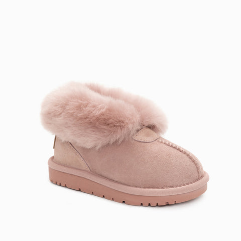 Ugg Adrian Kids Ankle Boots (Water Resistant) - Rosybrown