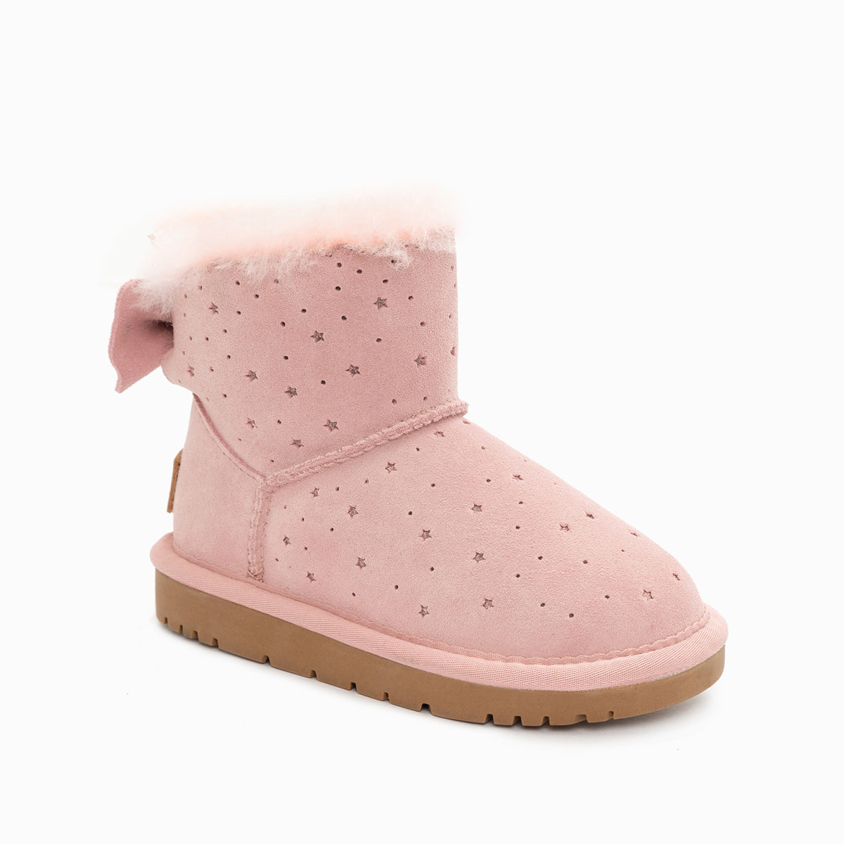 Ugg Kids Mini Bailey Bow Starry Boots - Pink