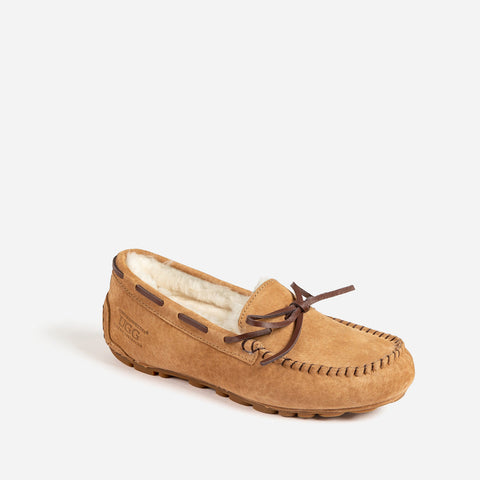 Ugg Romy Ladies Moccasin (Inner Wedge) - Chestnut