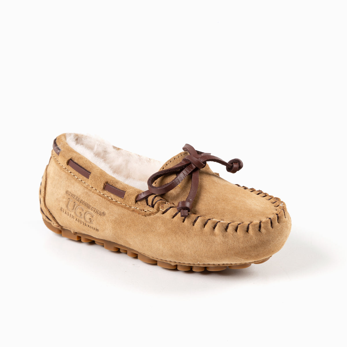 Ugg Kids Romy Moccasin - Chestnut