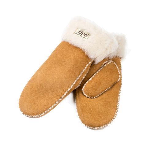 Ugg Sheepskin Mitten - Chestnut