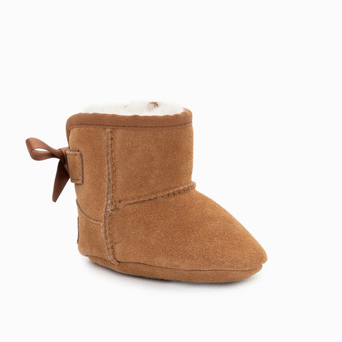 Ugg Infants Bow Bootie - Chestnut