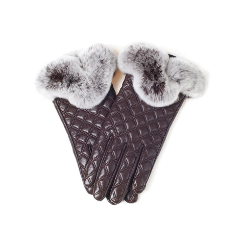 Ugg Touch Screen Glove - Chocolate