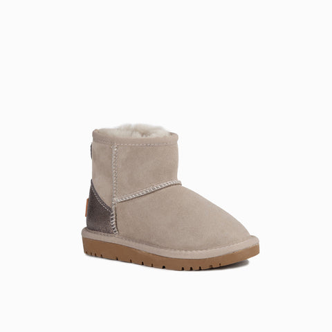 Ugg Kids Classic Mini (Glitz) Boots (Water Resistant) - Goat
