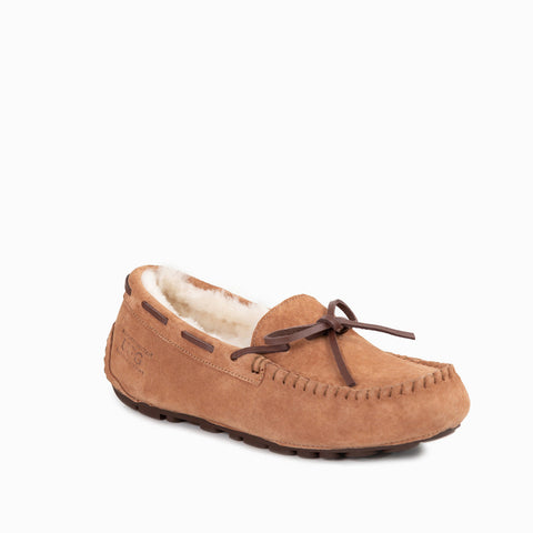 Ugg Romy Ladies Moccasin (Inner Wedge) - Caramel