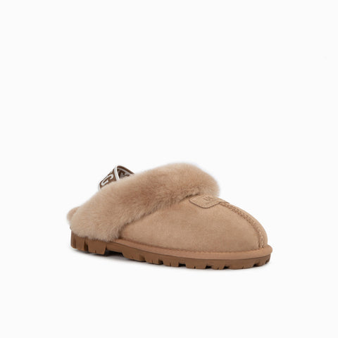 Ugg Coquette Slipper (Elastic Backstrap) (Water Resistant) - Bronze