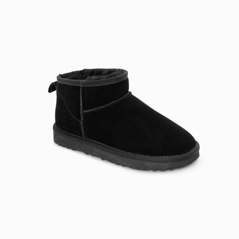 Ugg Boots Genuine Australian Sheepskin Unisex Ankle Classic Suede - Black
