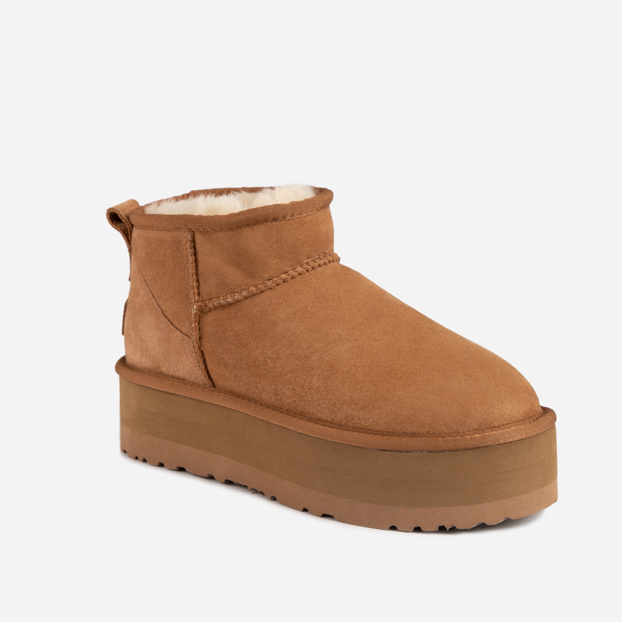 Ugg Classic Platform Ultra Mini Boots - Chestnut