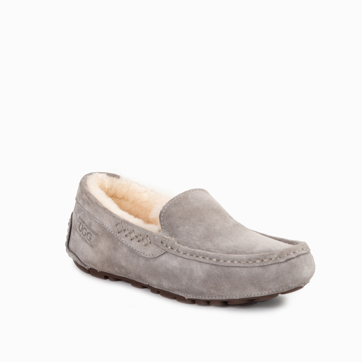Ugg Denver Ladies Moccassin (Water Resistant) - Grey
