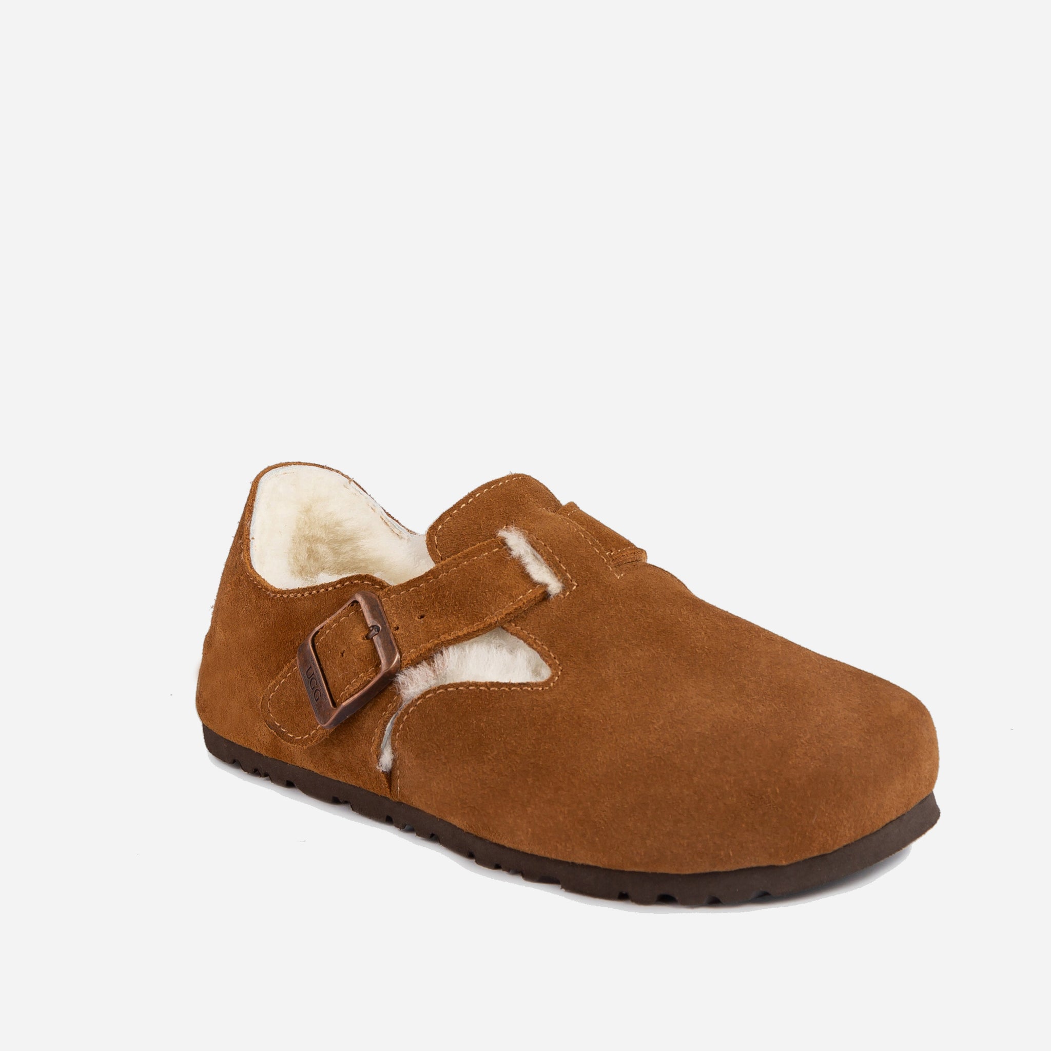 Ugg Aussie Shearling Mule Loafers - Chestnut