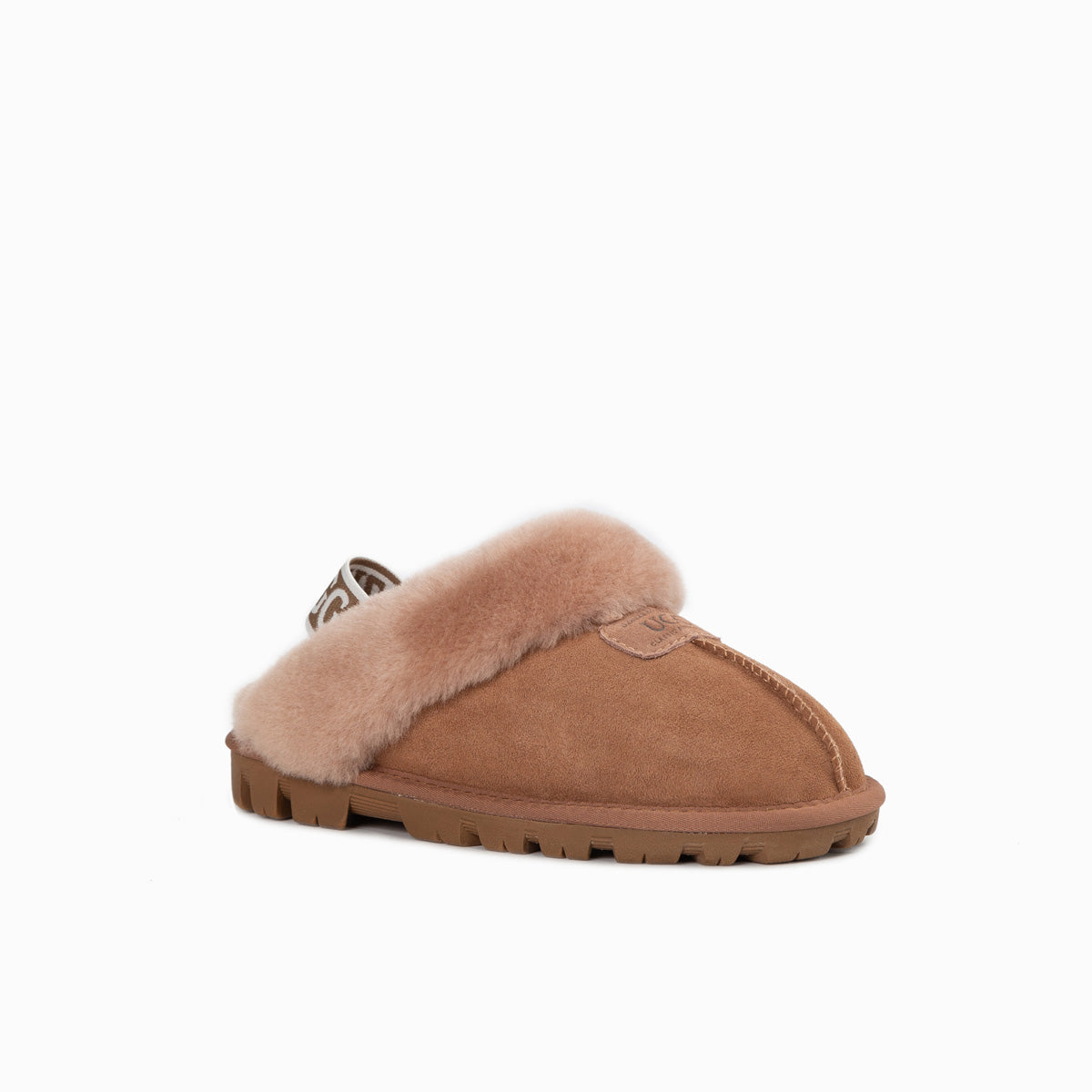 Ugg Coquette Slipper (Elastic Backstrap) (Water Resistant) - Caramel