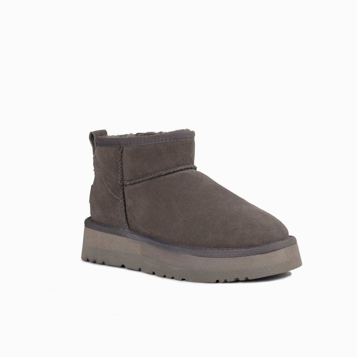 Ugg Classic Platform Ultra Mini Boots (Water Resistant) - Grey