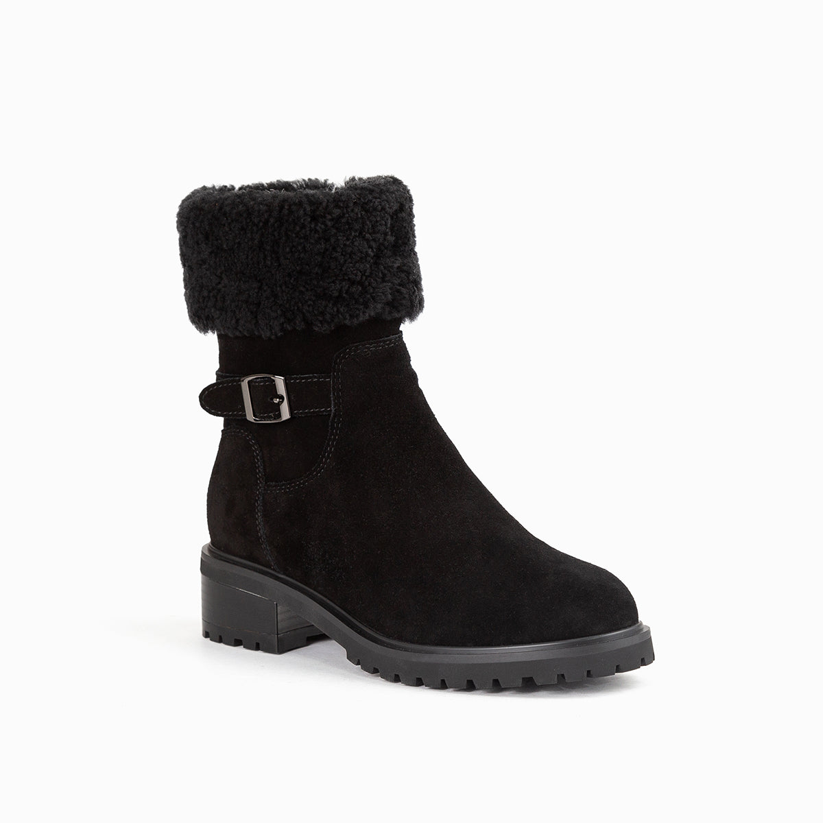 Ugg Violet Ankle Zip Boots - Black