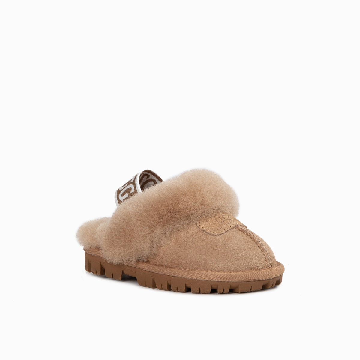 Ugg Kids Coquette  Slipper (Elastic Backstrap)( Water Resistant) - Bronze