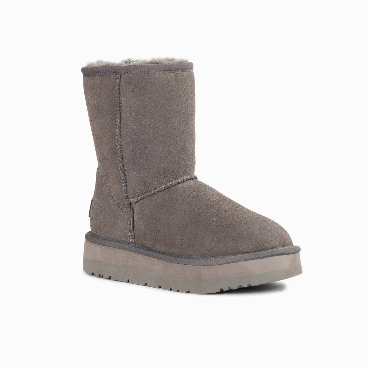Ugg Classic Platform Short Boots (Water Resistant) - Grey