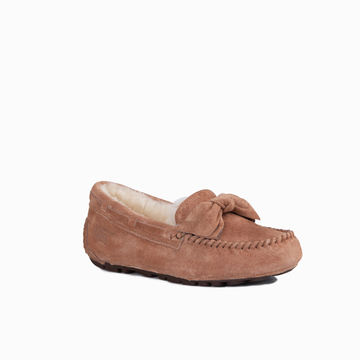 Ugg Remi Ladies Moccasin(Water Resistant) - Caramel