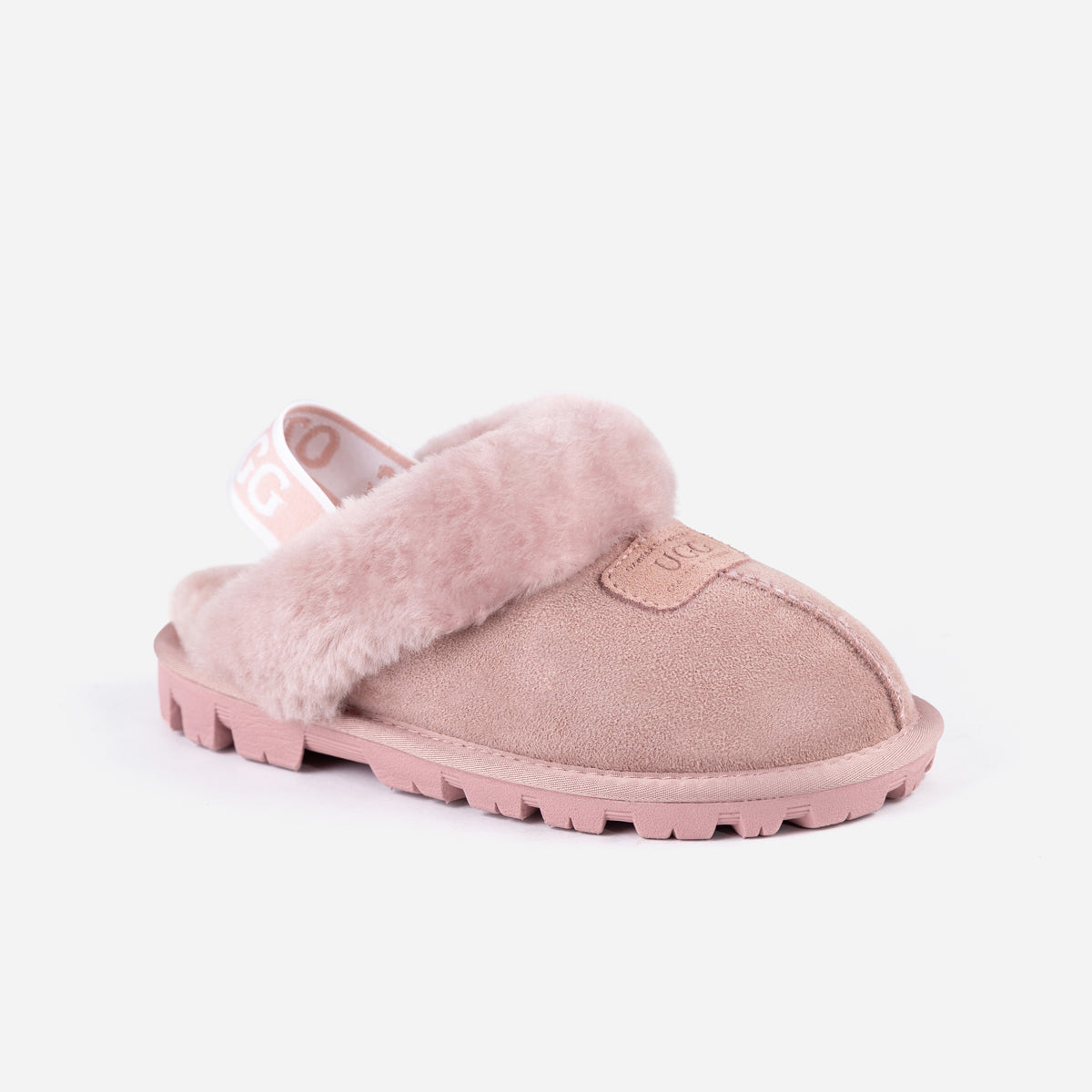 Ugg Coquette Slipper (Elastic Backstrap) (Water Resistant) - Rosybrown