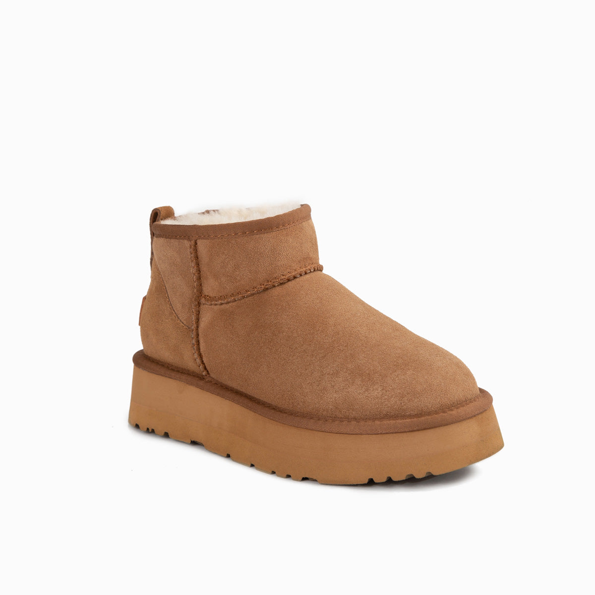 Ugg Classic Platform Ultra Mini Boots (Water Resistant) - Chestnut