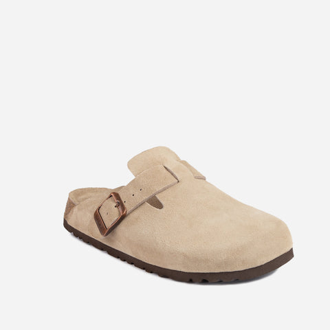 Ugg Aussie Soft Footbed  Unisex Slipper - Taupe