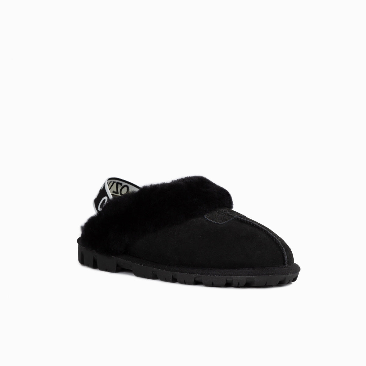 Ugg Coquette Slipper (Elastic Backstrap) (Water Resistant) - Black