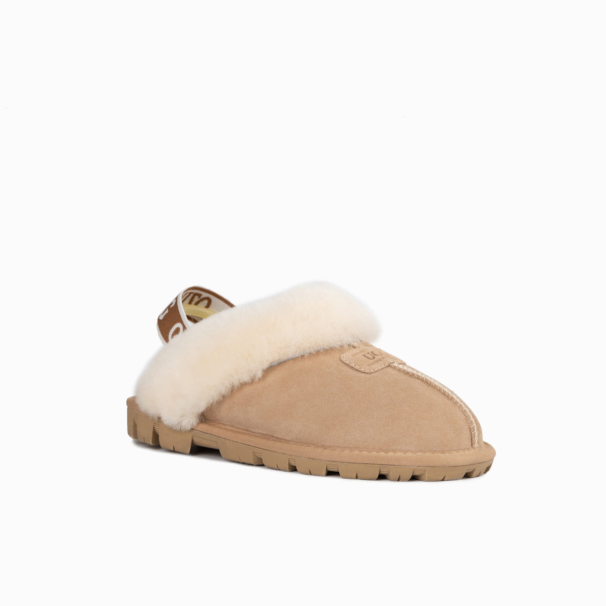 Ugg Coquette Slipper (Elastic Backstrap) (Water Resistant) - Sand