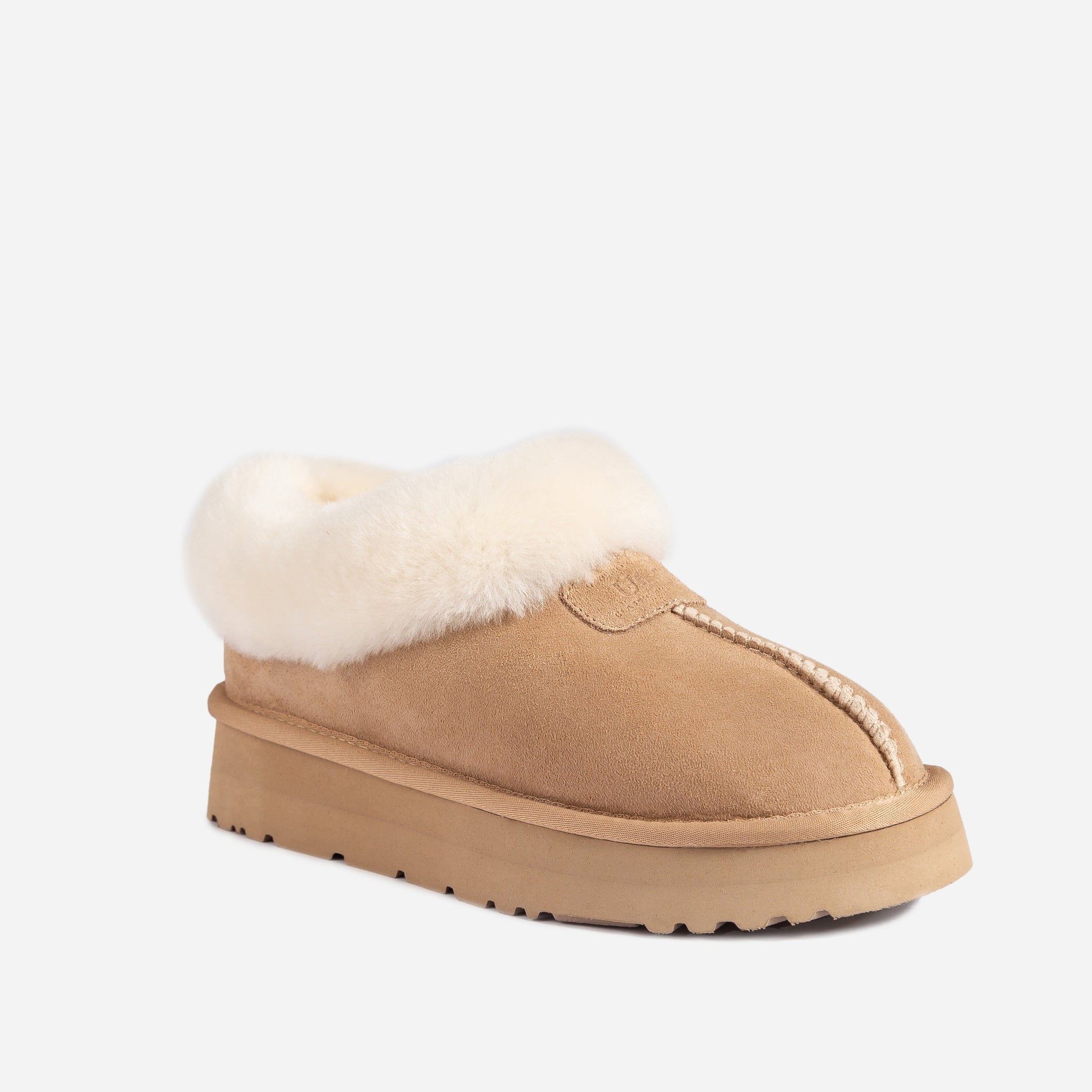 Ugg Daniela Ankle Platform Boots - Sand