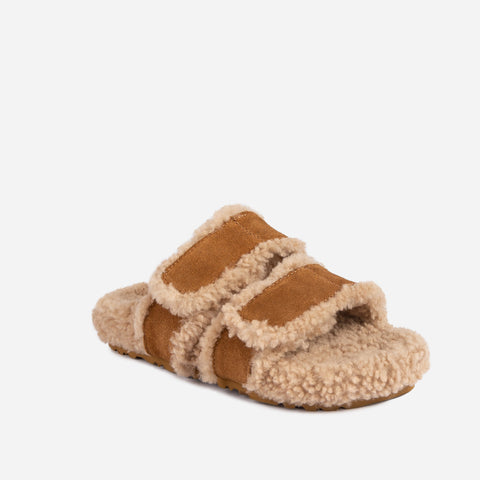 Ugg Arizona Shearling Slides - Chestnut
