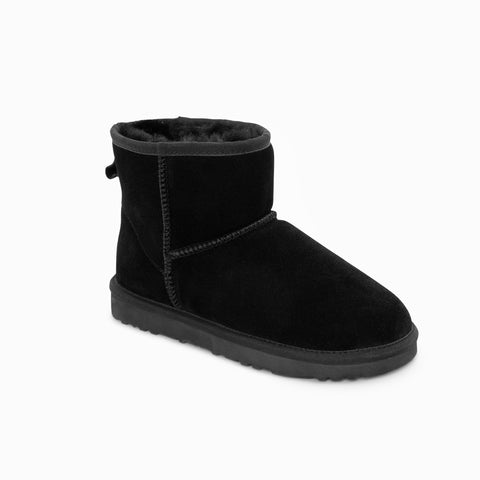 Ugg Boots Genuine Australian Sheepskin Unisex Mini Classic Suede - Black