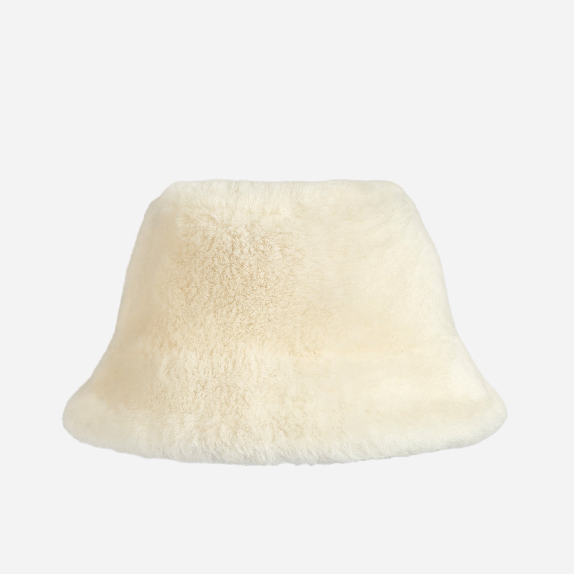 Ugg Sheepskin Reversible Bucket Hat Chestnut Ivory
