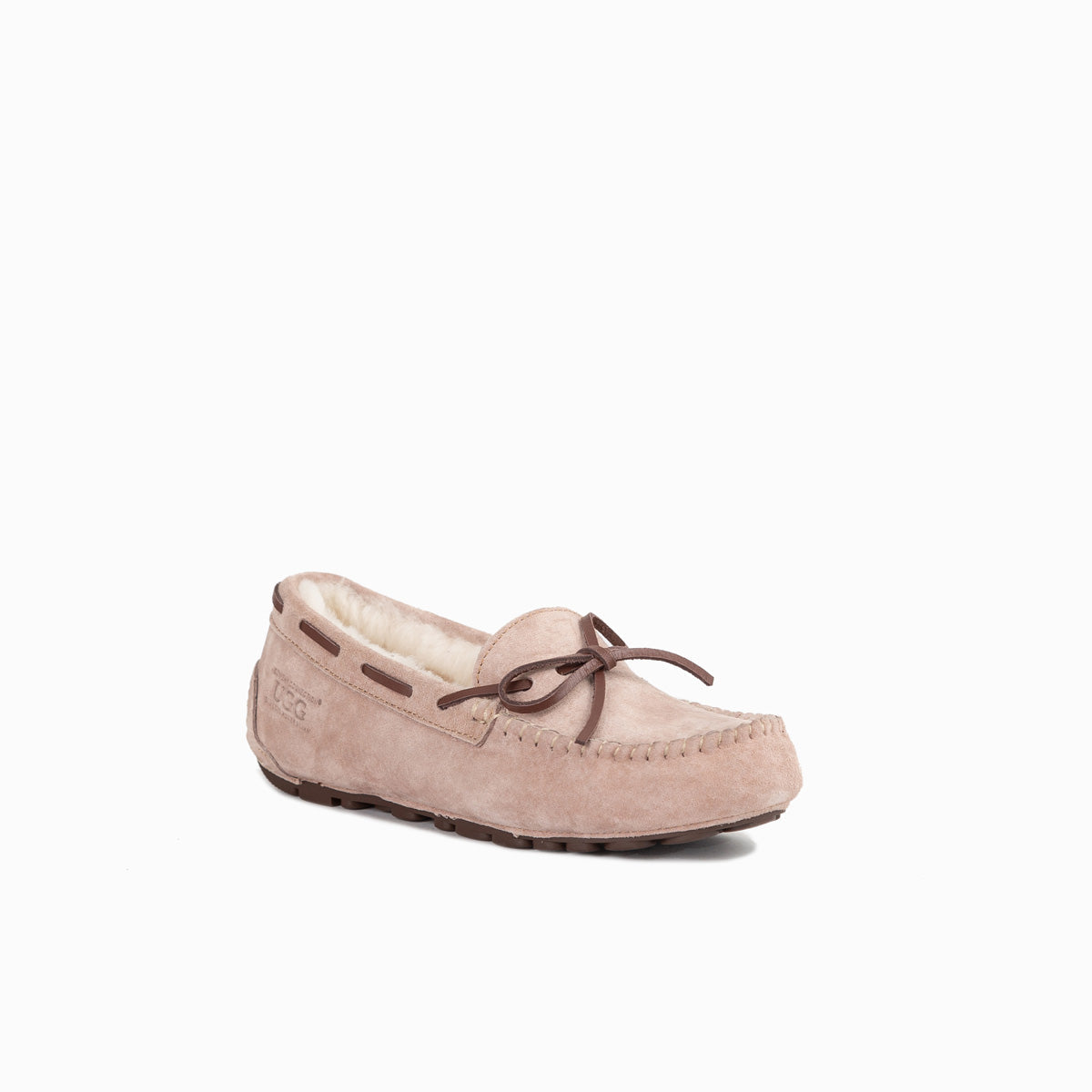 Ugg Romy Ladies Moccasin (Inner Wedge) - Rosybrown
