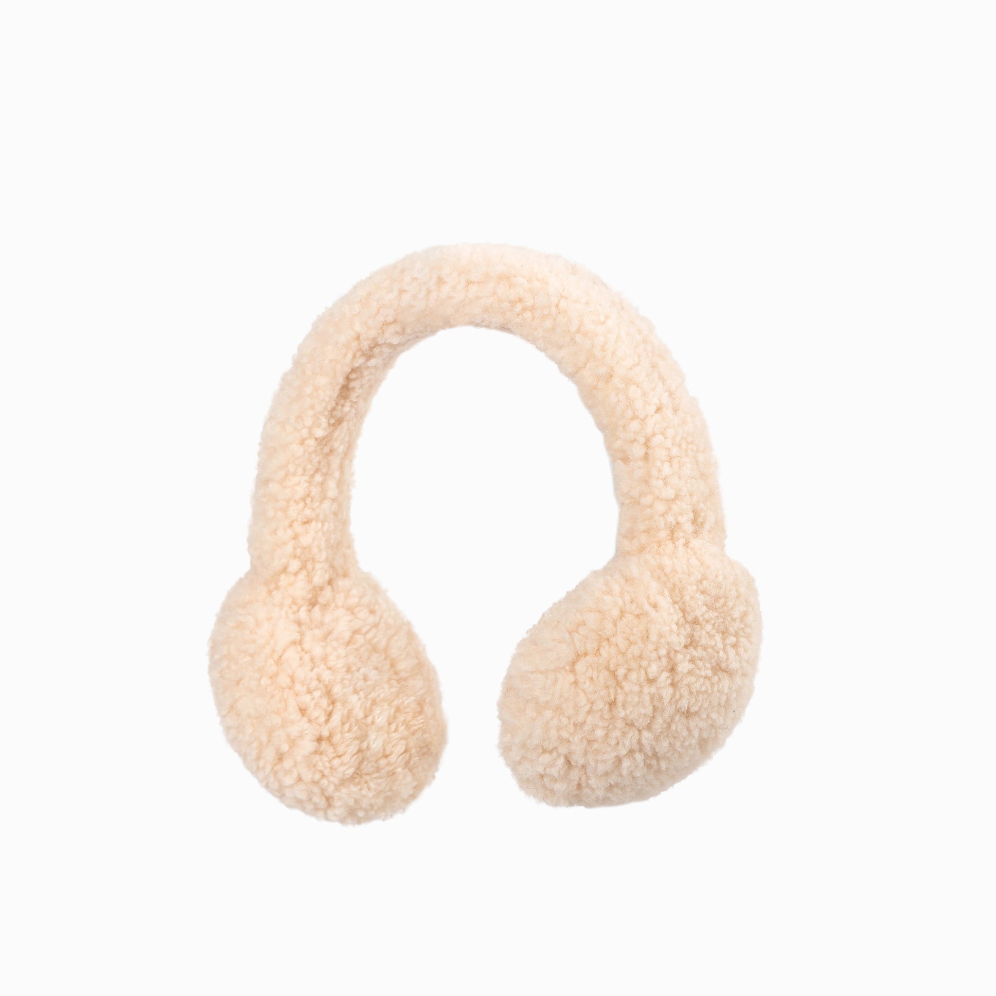 Ugg Kids Curly Sheepskin Earmuff - Ivory